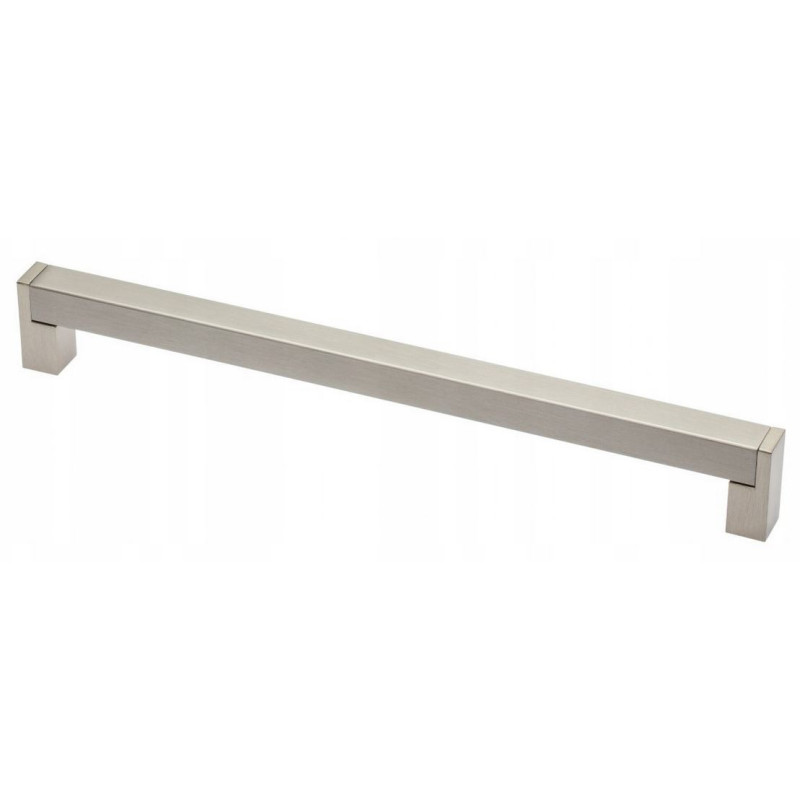 Uchwyt do mebli prostokątny UZ-334 stal szczotkowana