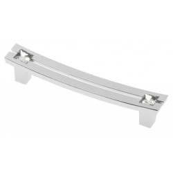 Uchwyt meblow glamour z kryształem