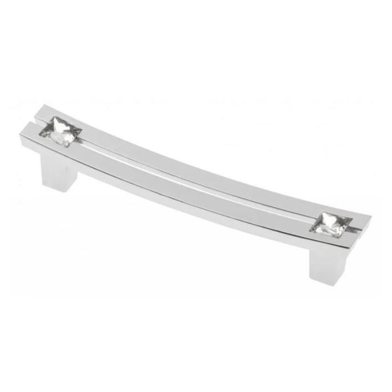 Uchwyt meblow glamour z kryształem