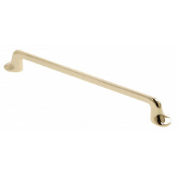 GTV – Uchwyt meblowy FABRICIO – Mosiądz, Czarny, Złoto