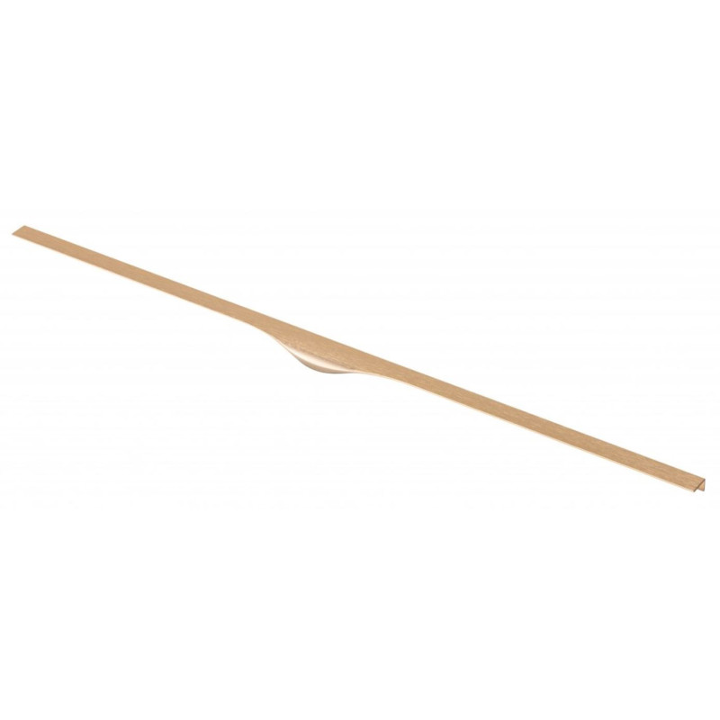 Uchwyt krawędziowy do mebli PICADO złoto szczotkowane