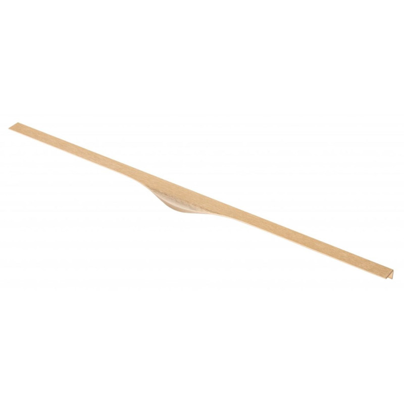 Uchwyt krawędziowy do mebli PICADO złoto szczotkowane