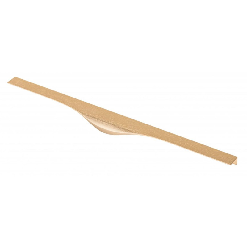 Uchwyt krawędziowy do mebli PICADO złoto szczotkowane