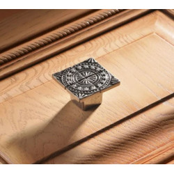 Gałka do mebli SPARTA A-1434 antyczny mosiądz