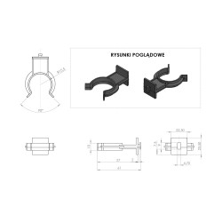 KLIP DO STOPKI MULTI LEG Bi-Plast PCV