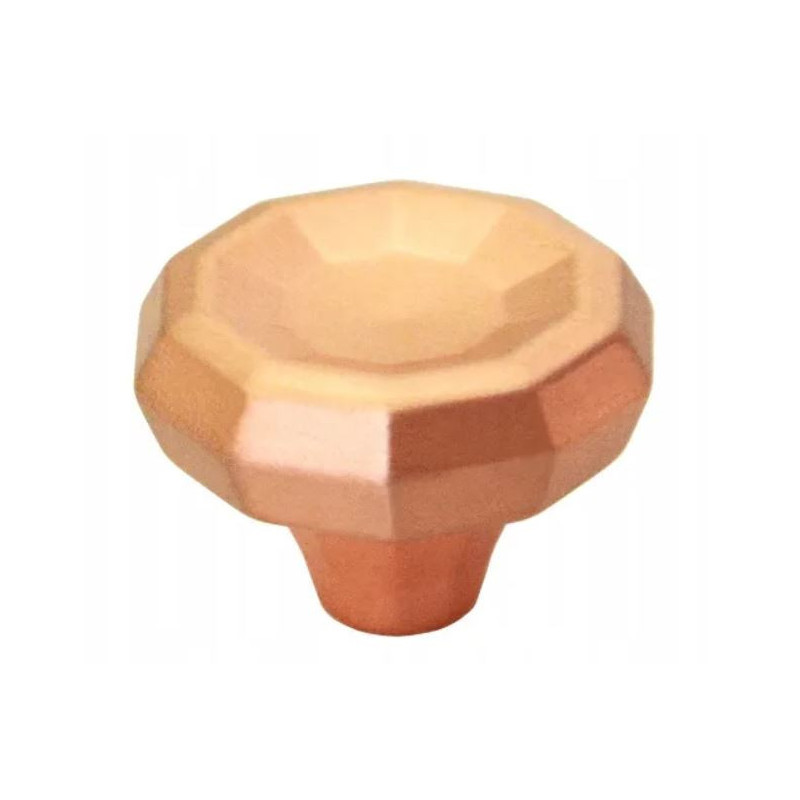 Gałka meblowa CAMPANA A-1602 – Złoto, miedź, czarny, aluminium