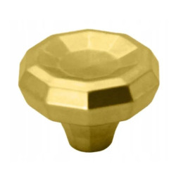 Gałka meblowa CAMPANA A-1602 – Złoto, miedź, czarny, aluminium