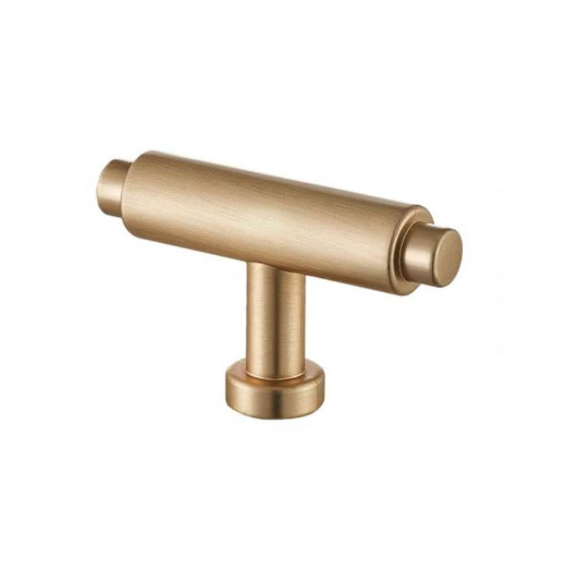 Uchwyt do mebli FLO czarny, złoty