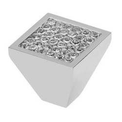 Gałka do mebli CR0333 B1 z kryształami