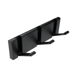 Wieszak ścienny, meblowy chowany potrójny Schaffner FULIO