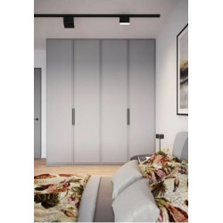 Długi uchwyt meblowy krawędziowy GROOVE LONG, 1200 mm, czarny