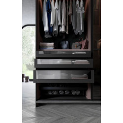 Front szklany AXIS PRO GLASS L-1100 H-56, 88, 139 białe