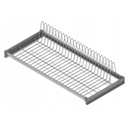 Ociekarka do naczyń jednopoziomowa 40-90 chrom