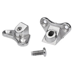 Metalowe złącze meblowe, podpórka kątowa pod półkę 90°