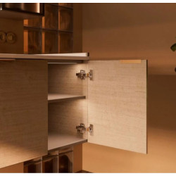 Zawias GTV z niską puszką DCHC cichy domyk