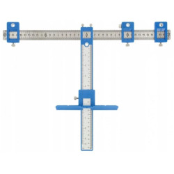 Szablon stolarski, wzornik do wyznaczania otworów HT4M219