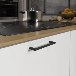 Uchwyt meblowy C-6764 rozstaw 128, czarny mat