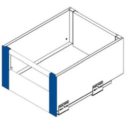 Mocowanie frontu wewn. AXIS PRO, H 84-199 mm, czarne