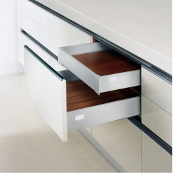 Szuflada Hafner niska H-95, Pełen wysuw, Cichy Domyk