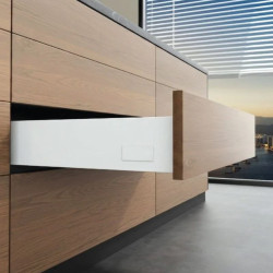 Szuflada Hafner wysoka H-209, Pełen wysuw, Cichy Domyk