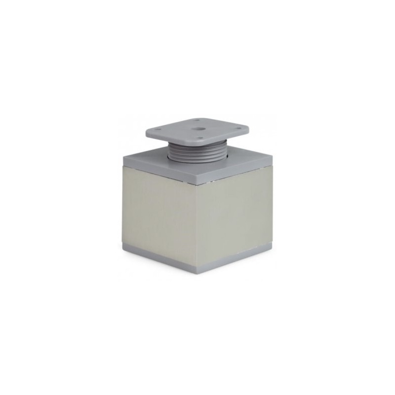 Nóżka meblowa kwadratowa H-60 mm, inox 60x60 mm