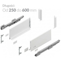 Szuflada Hafner średnia H-178, Pełen wysuw, Cichy Domyk