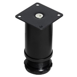 Nóżka meblowa okrągła h-100, fi50 mm czarna
