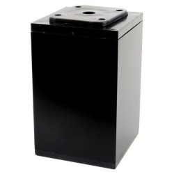 Nóżka meblowa kwadratowa H-100 mm, czarna 60x60 mm