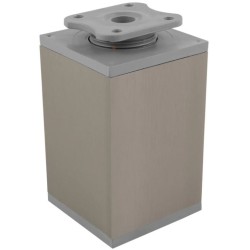 Nóżka meblowa kwadratowa H-100 mm, inox 60x60 mm