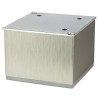 Nóżka meblowa kwadratowa H-60 mm, inox 80x80 mm