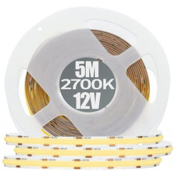 Taśma meblowa LED COB GTV, 12V, 5M, Ciepły, Zimny, Neutralny