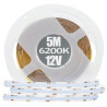 Taśma meblowa LED COB GTV, 12V, 5M, Ciepły, Zimny, Neutralny