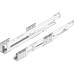 Prowadnica MERIVOBOX 40 kg, komplet L+P, pełny wysuw
