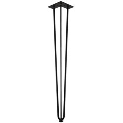 Noga meblowa ARTO czarna h-711 styl loft, industrial