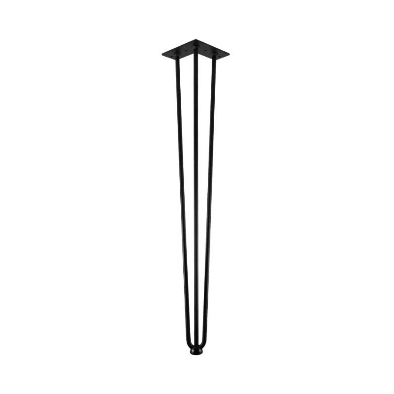 Noga meblowa ARTO czarna h-711 styl loft, industrial