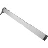 Noga meblowa 710 kwadratowa 60x60 aluminium