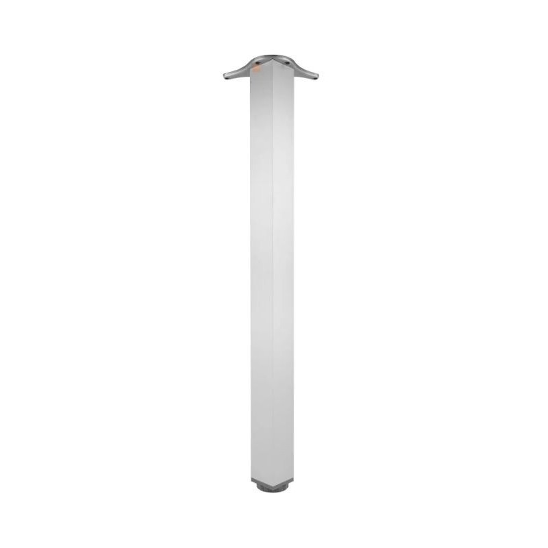 Noga meblowa H-820 kwadratowa 50x50 mm, aluminium