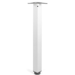 Noga meblowa H-820 kwadratowa 50x50 mm, biała