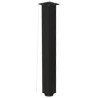 Noga meblowa 710 kwadratowa 60x60 czarna