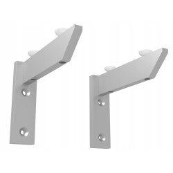 Kątowniki pod półkę (2 szt.) 120 mm, komplet wsporników