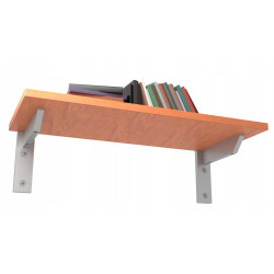 Kątowniki pod półkę (2 szt.) 120 mm, komplet wsporników