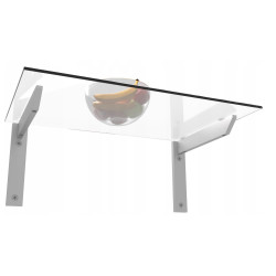 Kątowniki pod półkę (2 szt.) 180 mm, komplet wsporników