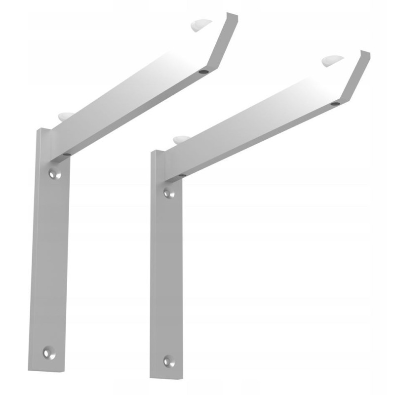 Kątowniki pod półkę (2 szt.) 240 mm, komplet wsporników