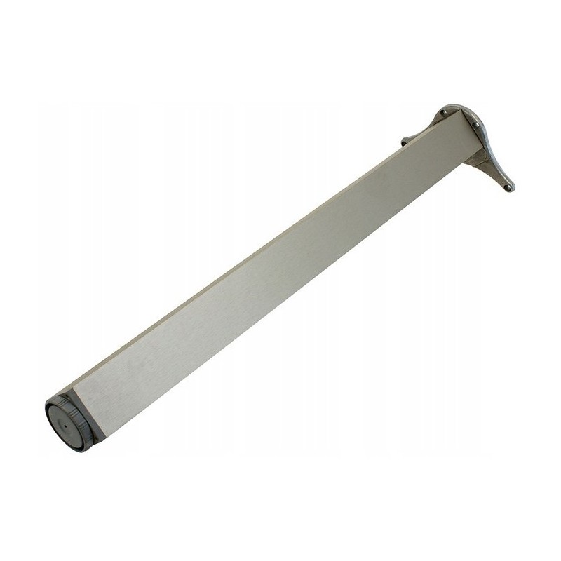 Noga meblowa H-820 kwadratowa 80x80 mm, aluminium