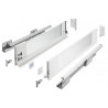 Szuflada meblowa Axis Pro GLASS, H-116, L-450, cichy domyk, biała, GTV