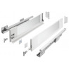 Szuflada meblowa Axis Pro GLASS, H-116, L-400, cichy domyk, biała, GTV