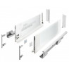 Szuflada meblowa Axis Pro GLASS, H-167, L-350, cichy domyk, biała, GTV