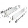 Szuflada meblowa Axis Pro GLASS, H-116, L-350, cichy domyk, biała, GTV