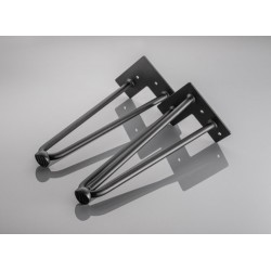 Noga meblowa ARTO czarna h-711 styl loft, industrial