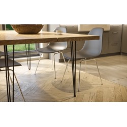 Noga meblowa ARTO czarna h-711 styl loft, industrial